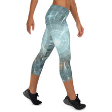 Load image into Gallery viewer, Gothic Cathedral Capri Leggings