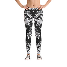 Load image into Gallery viewer, Gothic Victorian Skull Ankle Length Leggings