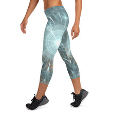 Load image into Gallery viewer, Gothic Cathedral Capri Leggings
