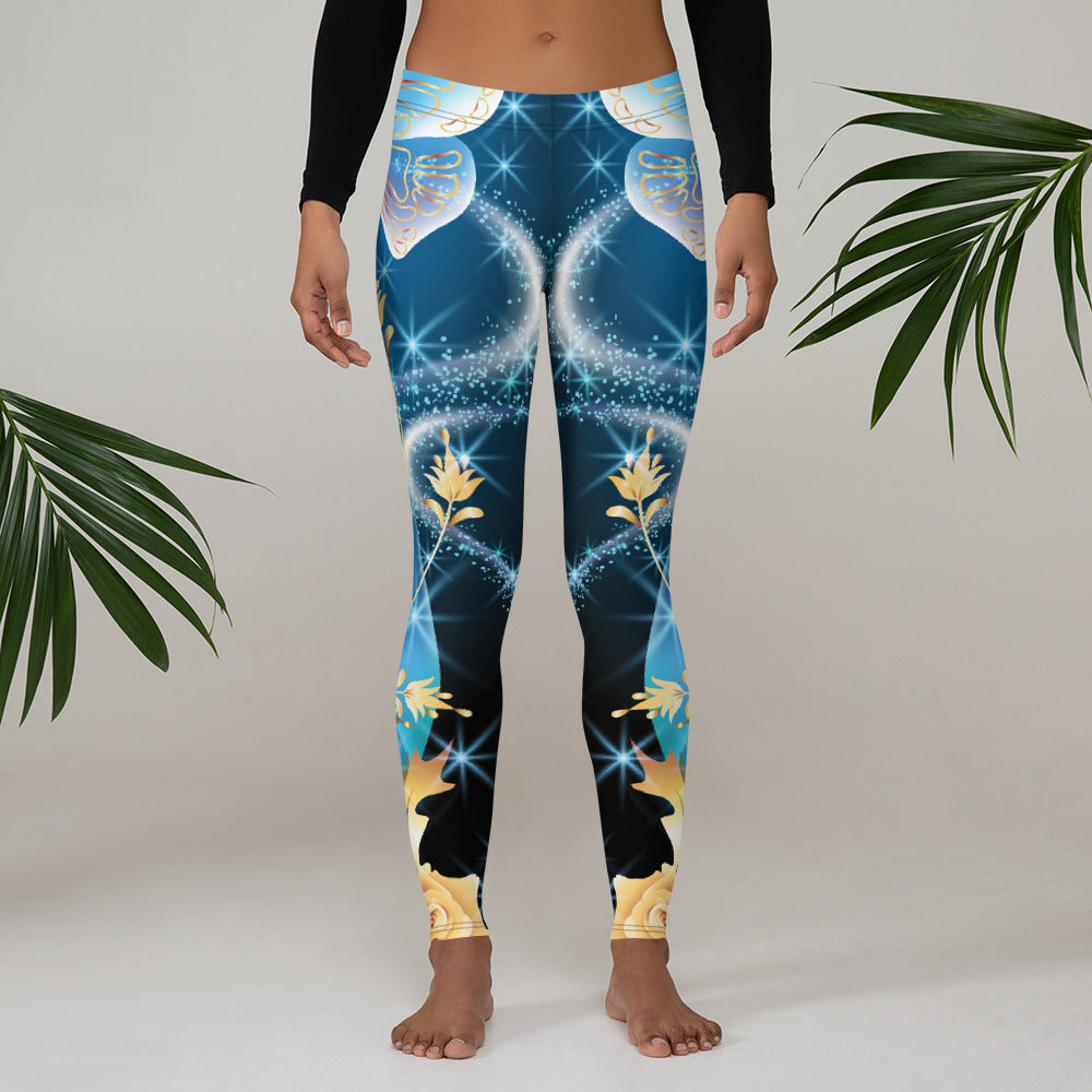 Beautiful Butterfly Ankle Length Leggings