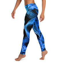 Load image into Gallery viewer, Blue Smoke Ankle Length Leggings

