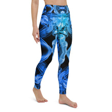 Load image into Gallery viewer, Blue Smoke Yoga Leggings
